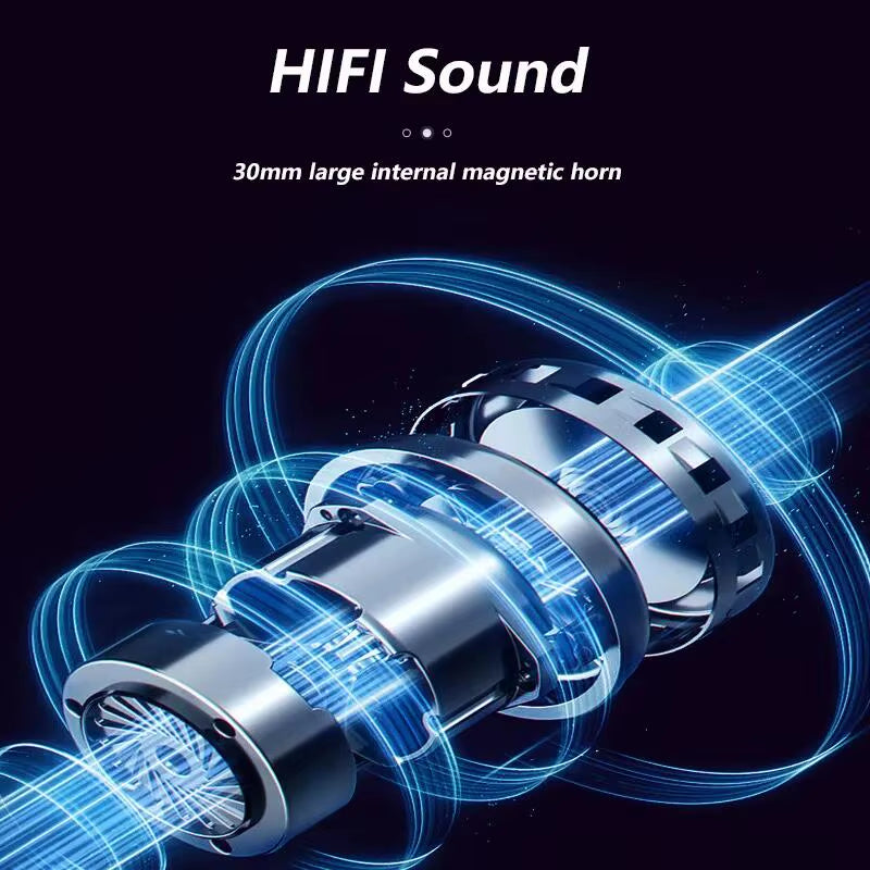 K6 TWS Over-Ear Wireless Earphone Long Battery Life Bluetooth 5.2 Sports Open-Ear Hook Cordless Stereo Never Drop off Hifi S660