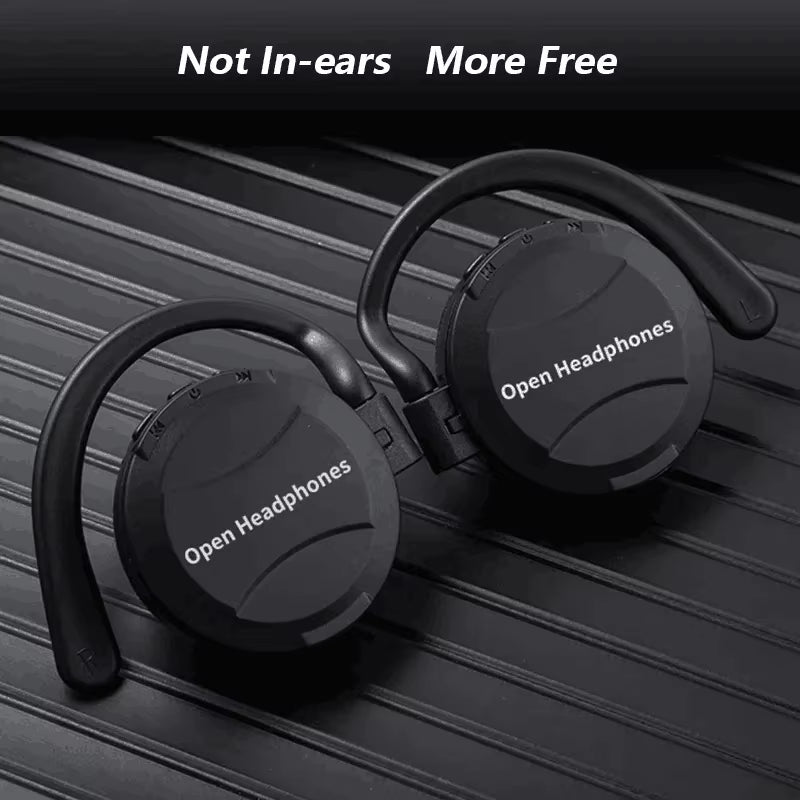 K6 TWS Over-Ear Wireless Earphone Long Battery Life Bluetooth 5.2 Sports Open-Ear Hook Cordless Stereo Never Drop off Hifi S660